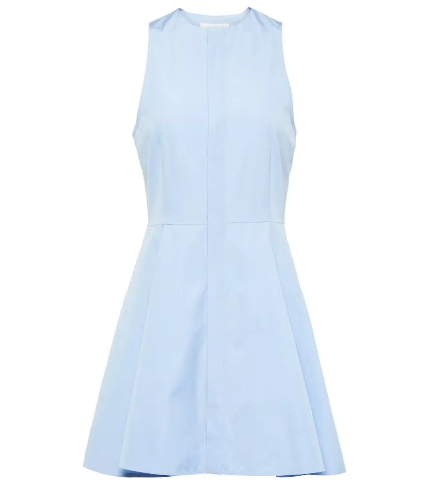 Ami Paris Godet cotton poplin shirt dress | Image 1 Ami Paris Godet cotton poplin shirt dress | Image 1