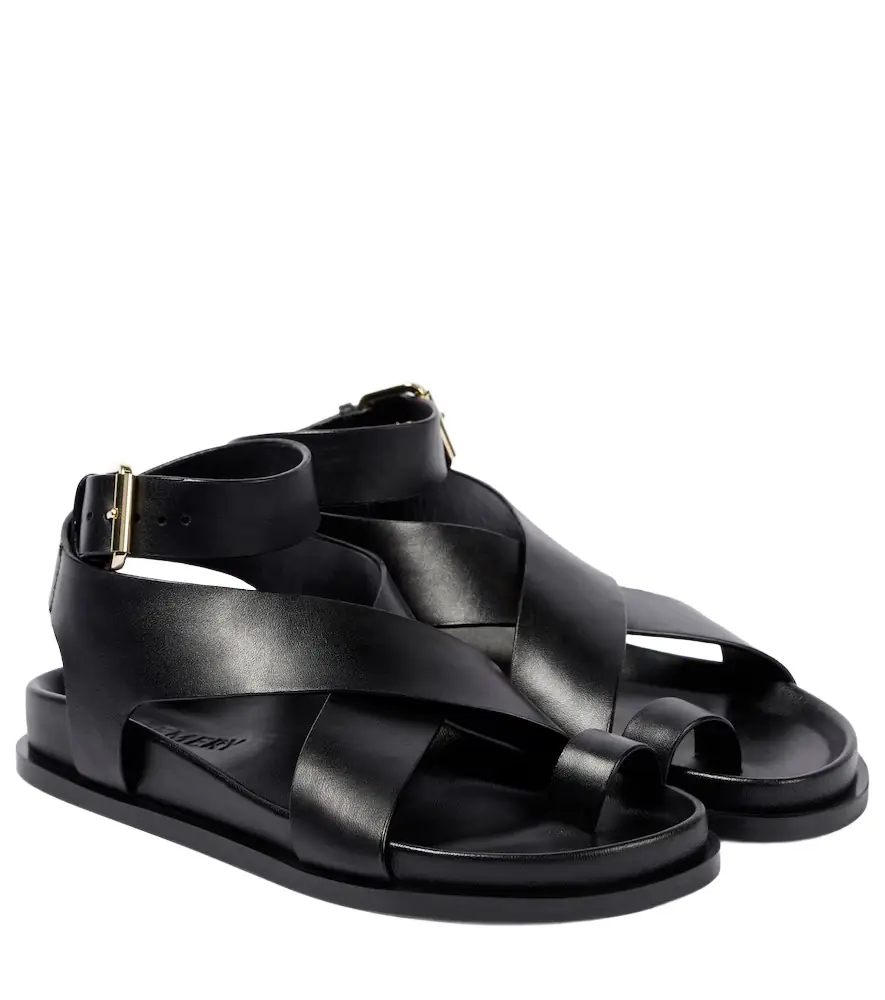 A Emery A. Emery Jalen leather sandals