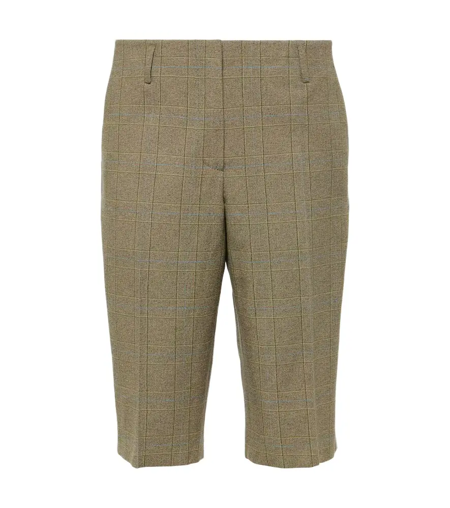 Dries Van Noten Checked Bermuda shorts | Image 1 Dries Van Noten Checked Bermuda shorts | Image 1