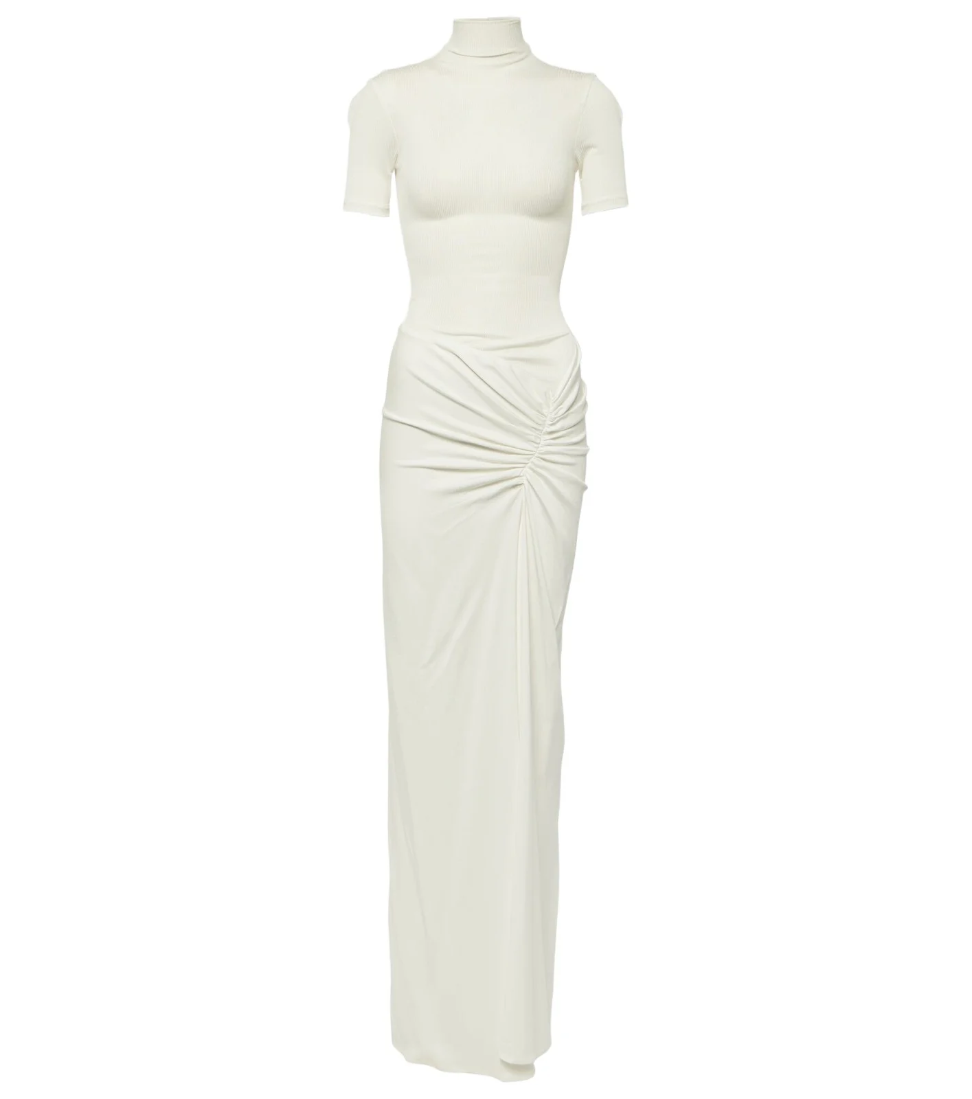 Fusion ruched maxi dress