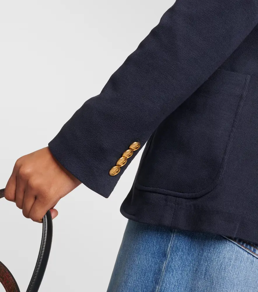 Polo Ralph Lauren Embroidered cotton-blend blazer | Thumbnail 4