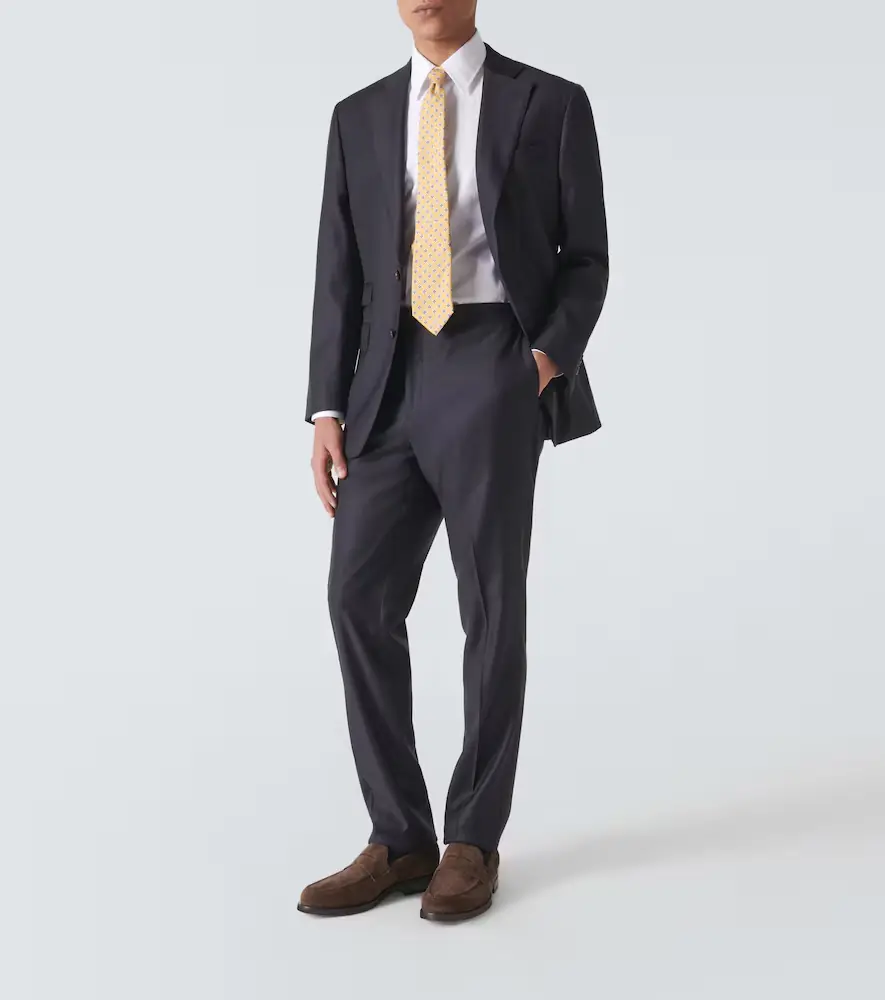 Thom Sweeney Weighhouse wool suit | Thumbnail 4