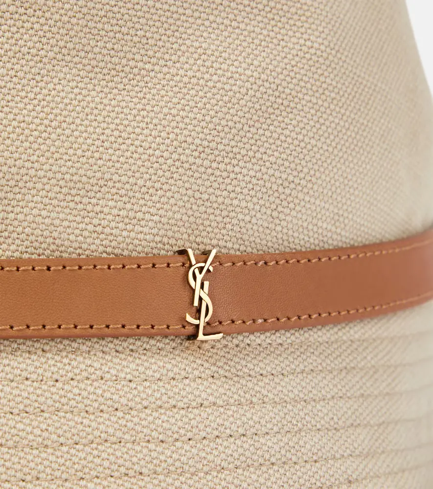 Saint Laurent Cassandre canvas bucket hat | Thumbnail 3