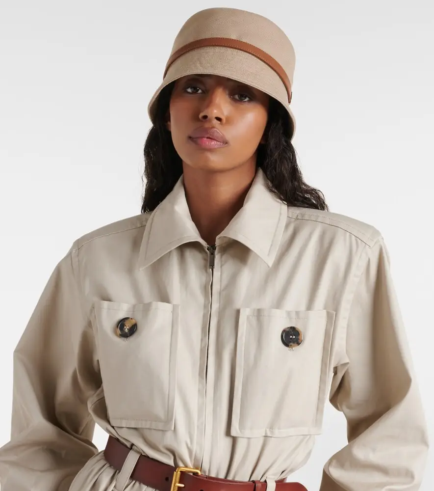 Saint Laurent Cassandre canvas bucket hat | Thumbnail 4