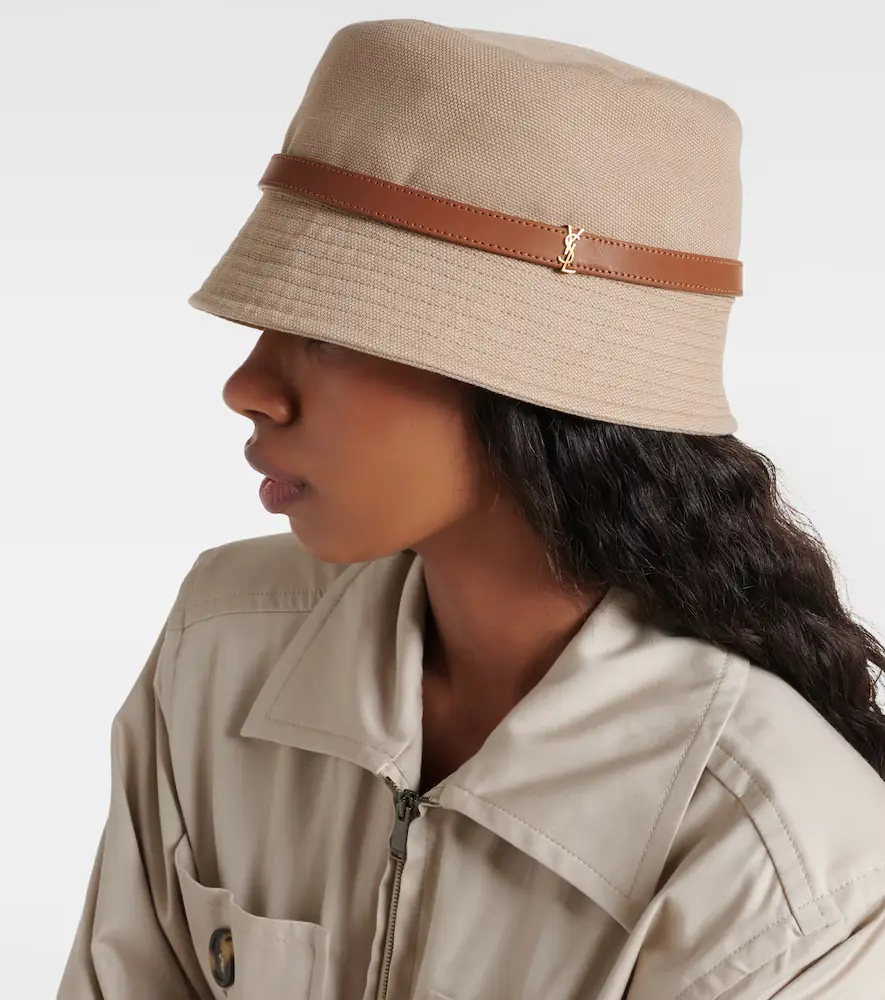 Saint Laurent Cassandre canvas bucket hat | Thumbnail 5