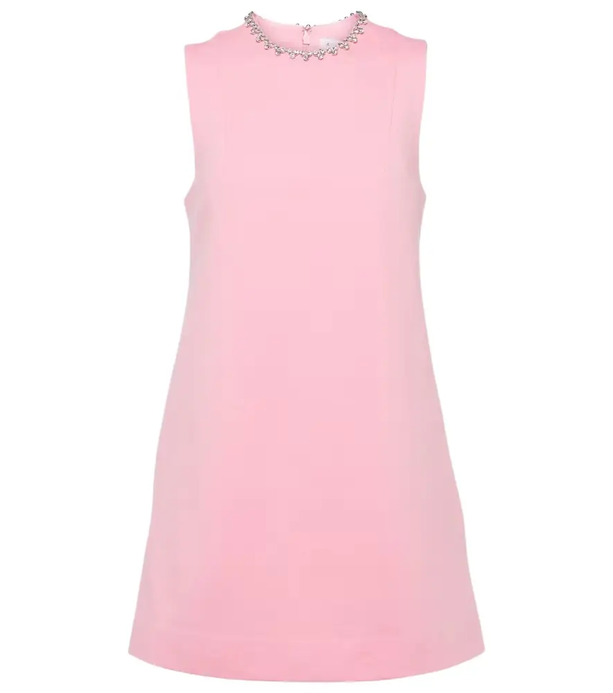 Area Crystal-embellished cutout minidress | Image 1 Area Crystal-embellished cutout minidress | Image 1