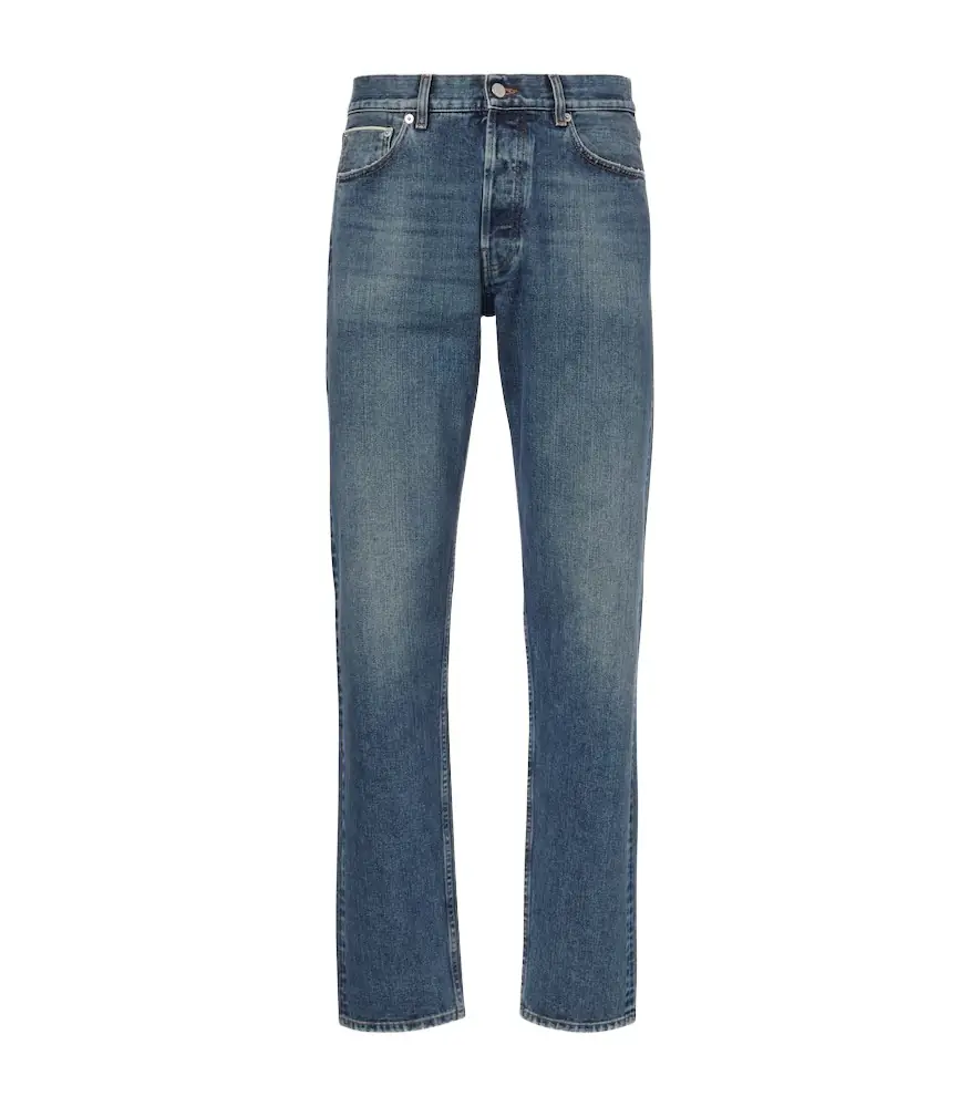 Thom Sweeney Mid-rise straight jeans | Image 1 Thom Sweeney Mid-rise straight jeans | Image 1