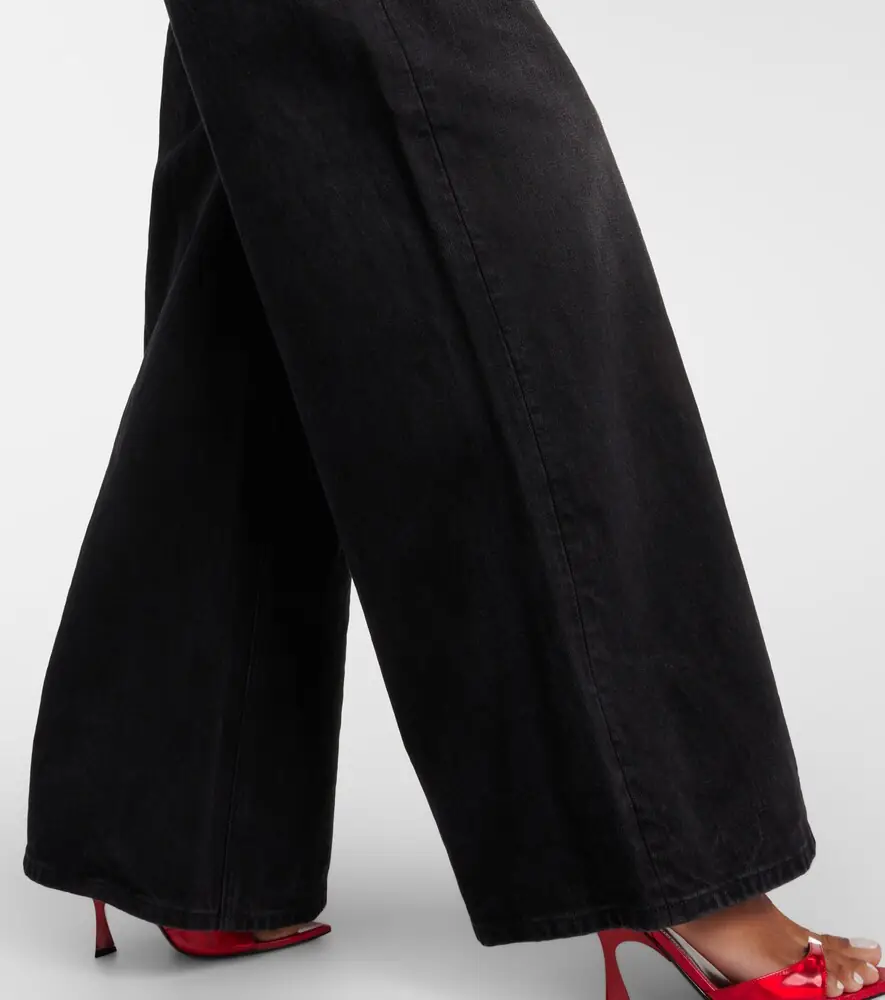AREA Crystal-embellished wide-leg jeans | Thumbnail 5 AREA Crystal-embellished wide-leg jeans | Thumbnail 5