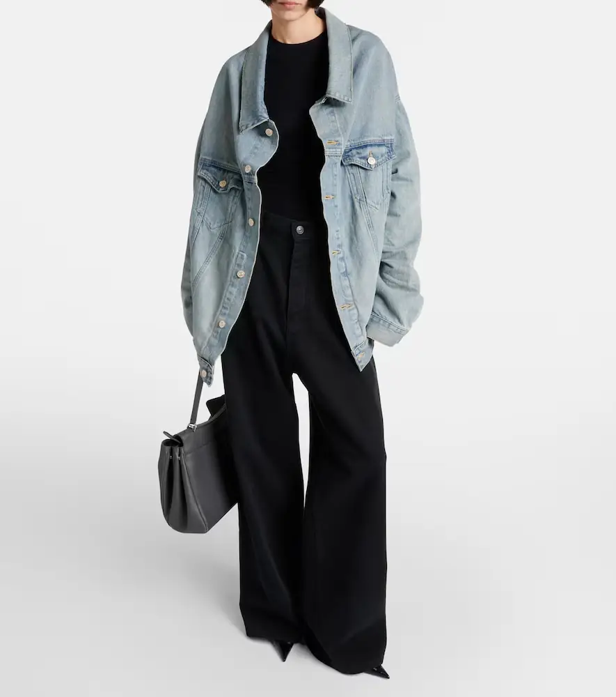 Balenciaga Oversized denim jacket | Thumbnail 4 Balenciaga Oversized denim jacket | Thumbnail 4