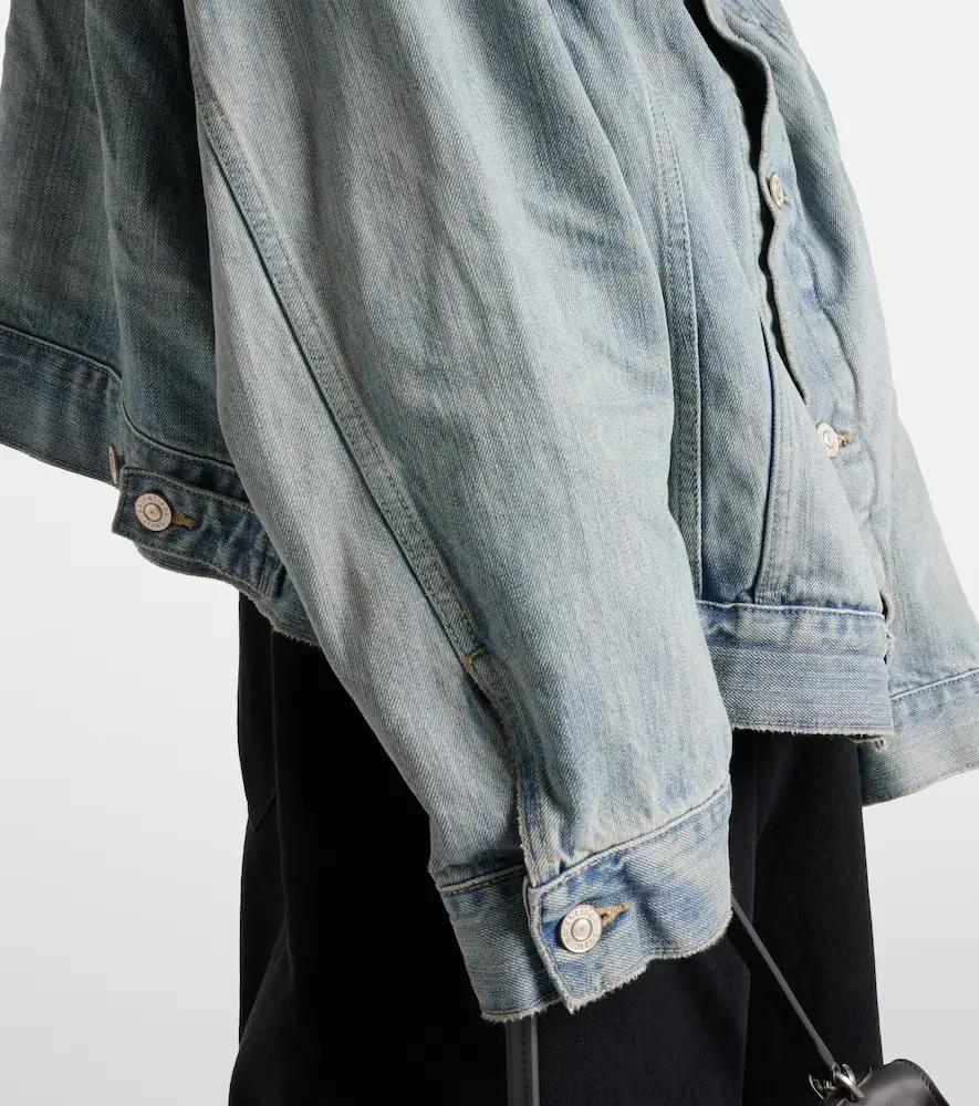Balenciaga Oversized denim jacket | Thumbnail 7 Balenciaga Oversized denim jacket | Thumbnail 7