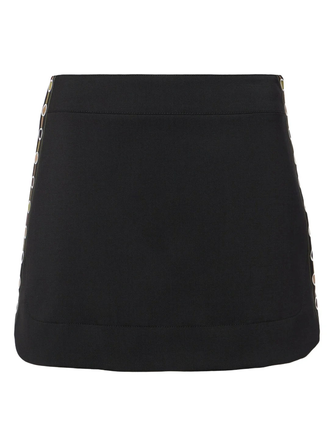 Silk miniskirt