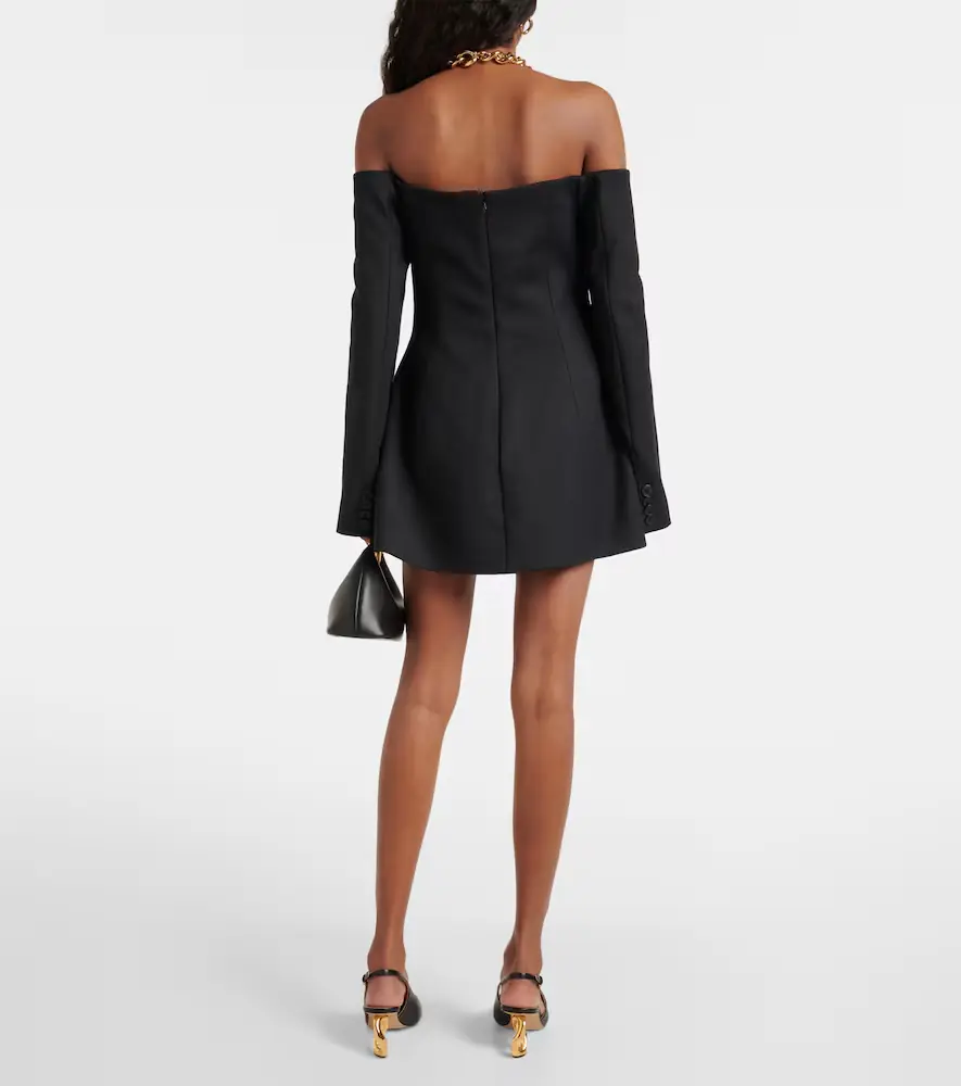 SIR. Sandrine off-shoulder blazer dress | Thumbnail 4