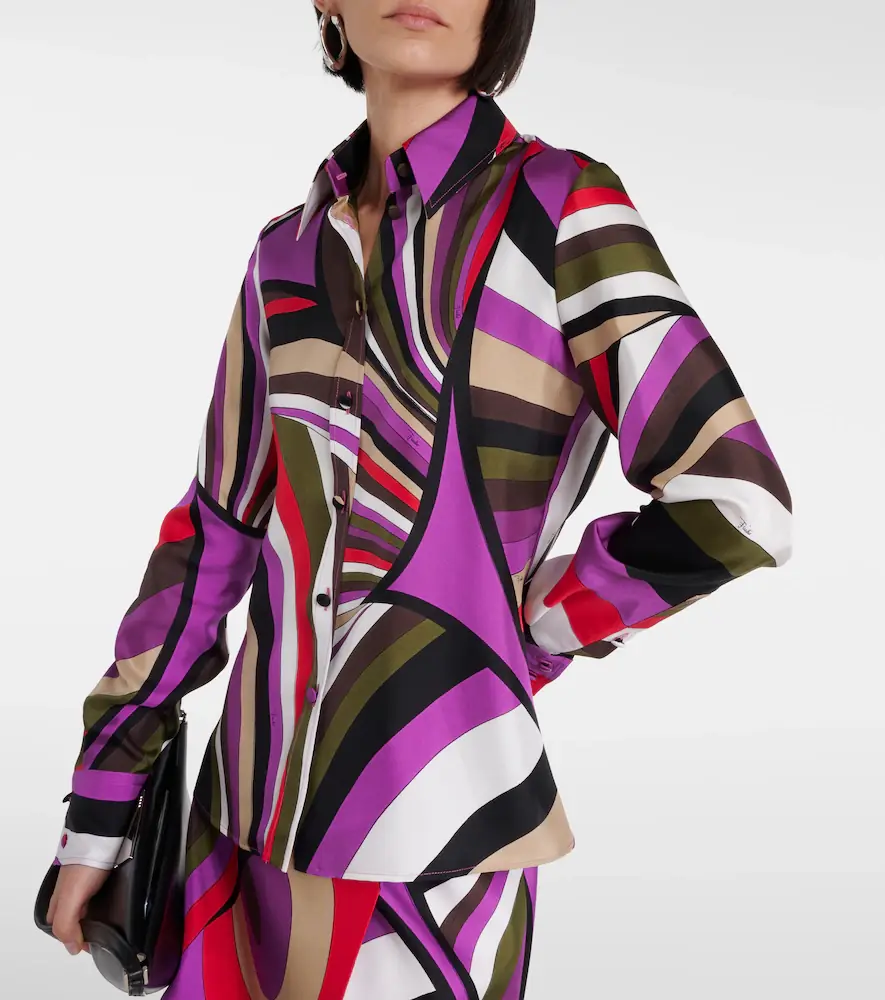 PUCCI Iride silk shirt | Thumbnail 2