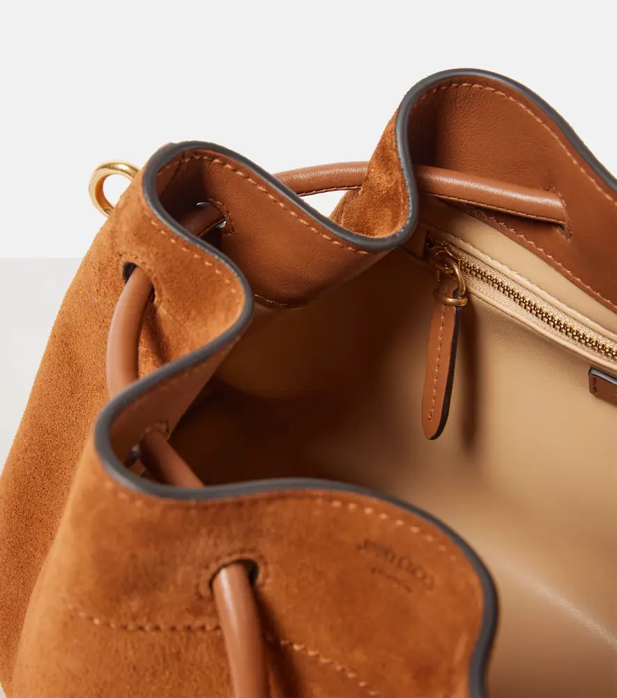 Jimmy Choo Cinch M suede bucket bag | Thumbnail 3 Jimmy Choo Cinch M suede bucket bag | Thumbnail 3