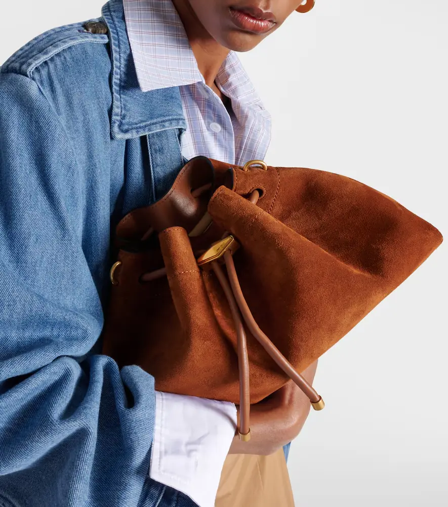 Jimmy Choo Cinch M suede bucket bag | Thumbnail 5 Jimmy Choo Cinch M suede bucket bag | Thumbnail 5