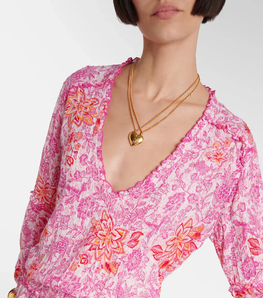Poupette St Barth Printed minidress | Thumbnail 4 Poupette St Barth Printed minidress | Thumbnail 4