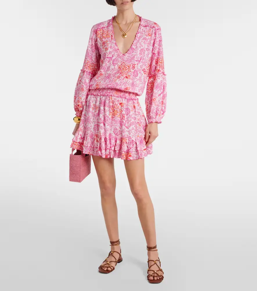 Poupette St Barth Printed minidress | Thumbnail 5 Poupette St Barth Printed minidress | Thumbnail 5