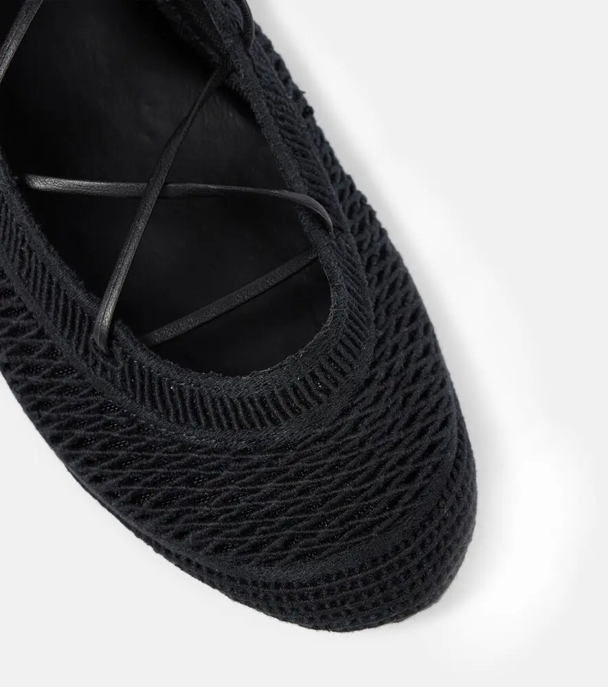 Isabel Marant Belna open-knit ballet flats | Thumbnail 2