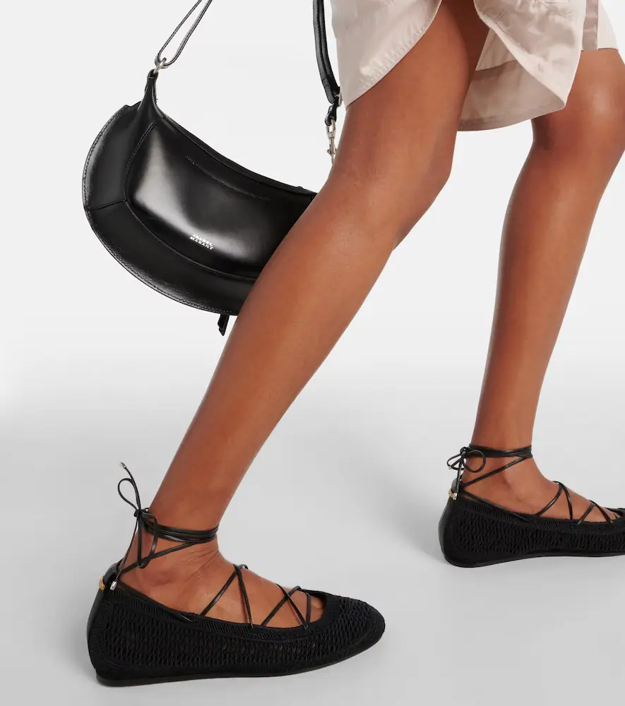 Isabel Marant Belna open-knit ballet flats | Thumbnail 5