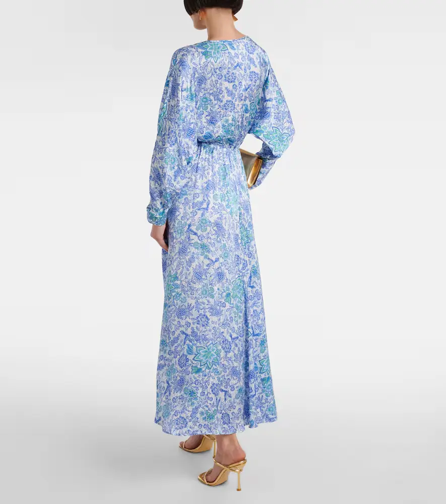 Poupette St Barth Printed midi dress | Thumbnail 2
