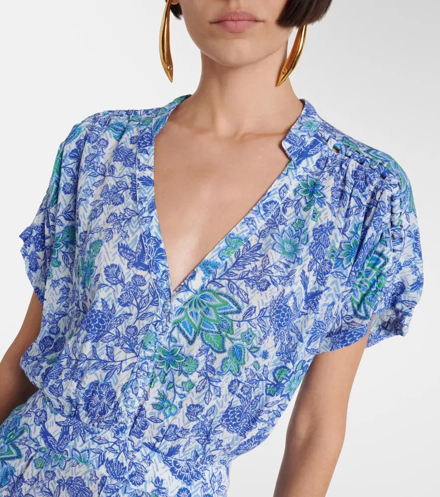 Poupette St Barth Printed jumpsuit | Thumbnail 4 Poupette St Barth Printed jumpsuit | Thumbnail 4