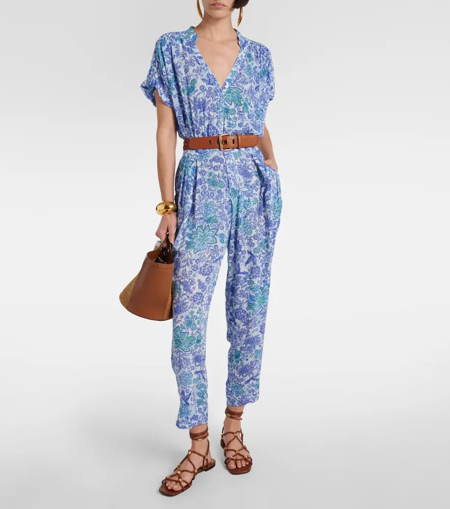 Poupette St Barth Printed jumpsuit | Thumbnail 7 Poupette St Barth Printed jumpsuit | Thumbnail 7