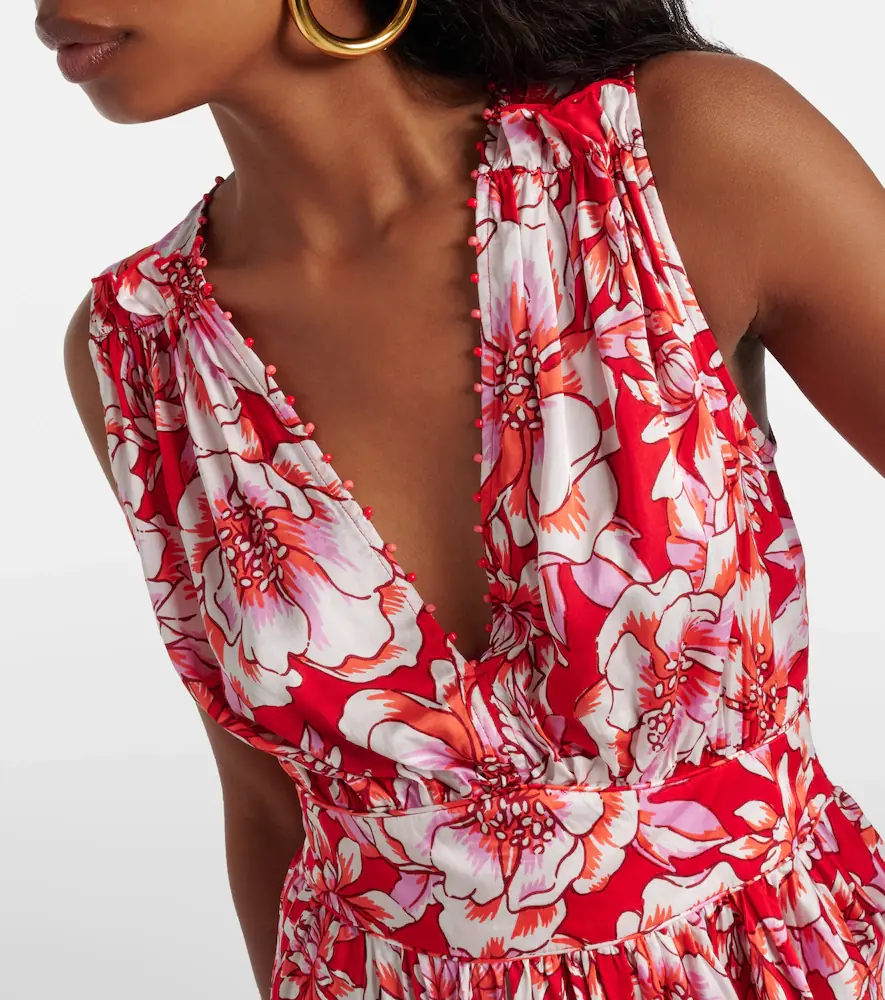 Poupette St Barth Bessie floral minidress | Thumbnail 2