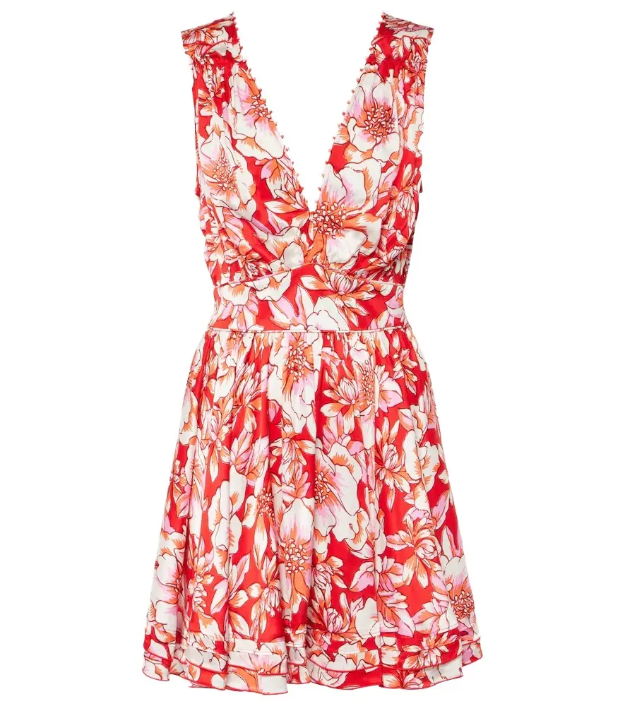 Poupette St Barth Bessie floral minidress