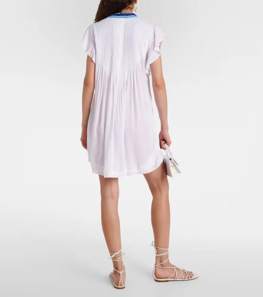 Poupette St Barth Sasha fringed minidress | Thumbnail 3