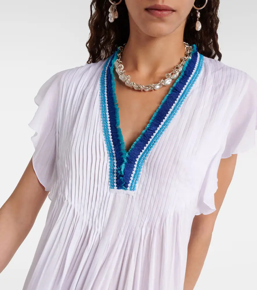Poupette St Barth Sasha fringed minidress | Thumbnail 4