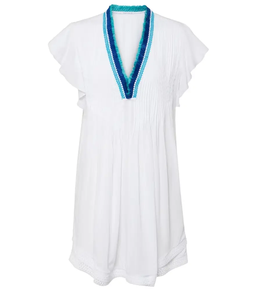 Poupette St Barth Sasha fringed minidress