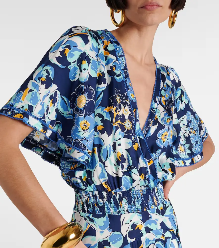 Poupette St Barth Mabelle floral maxi dress | Thumbnail 3 Poupette St Barth Mabelle floral maxi dress | Thumbnail 3