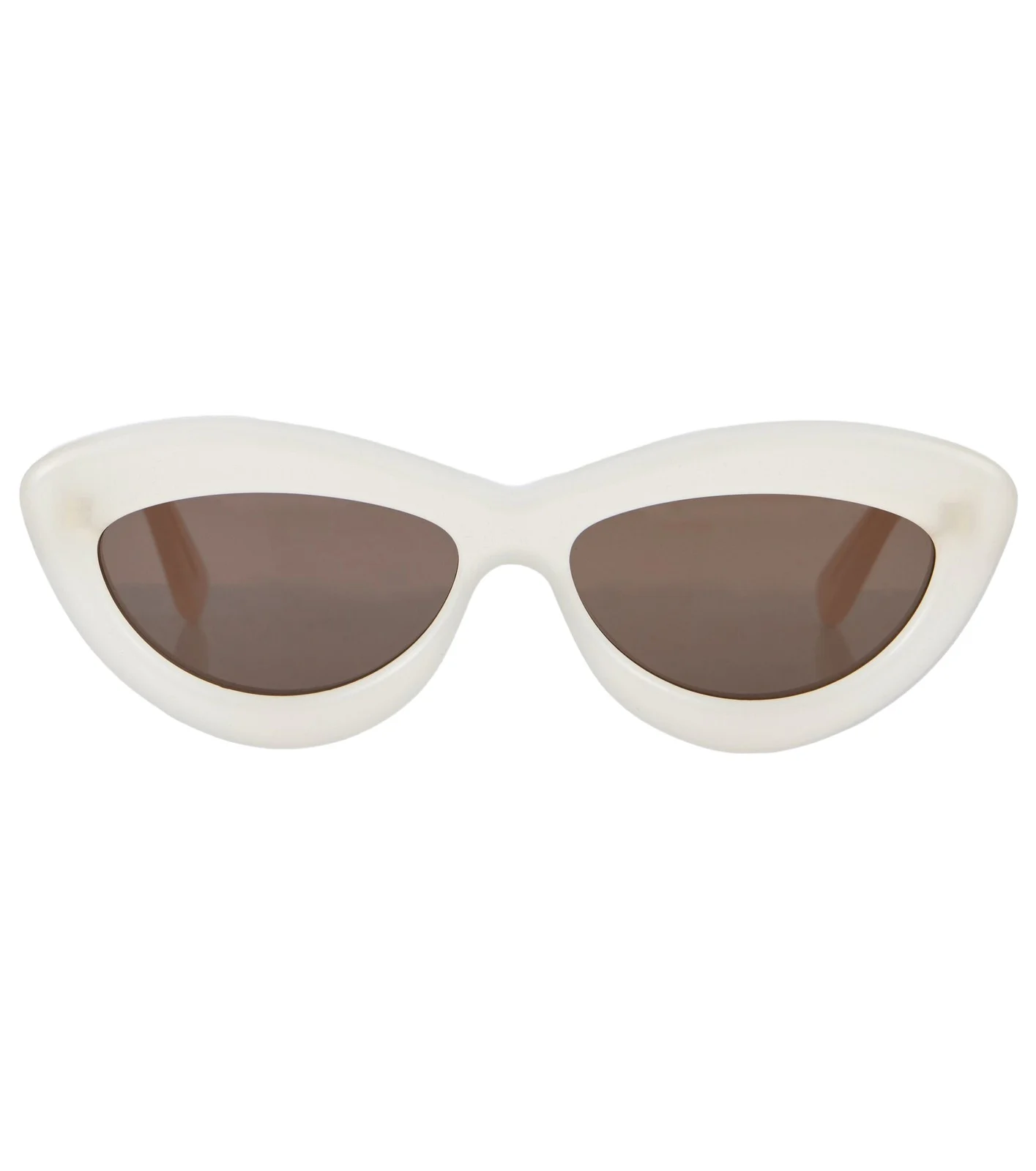 Curvy cat-eye sunglasses