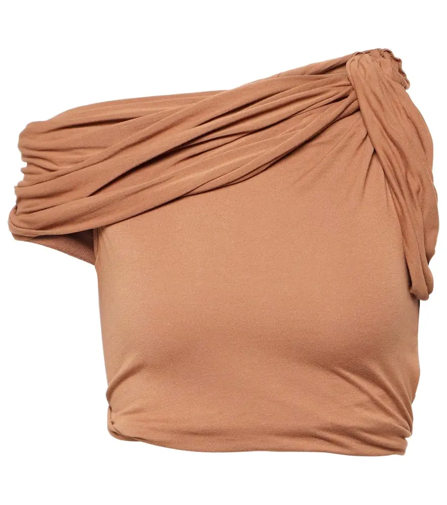 Rick Owens Lilies Sienna jersey crop top