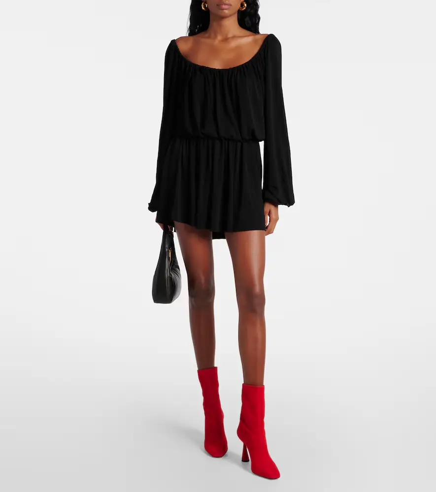 Aquazzura Amore 95 suede ankle boots | Thumbnail 5 Aquazzura Amore 95 suede ankle boots | Thumbnail 5
