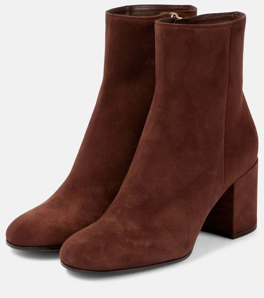 Gianvito Rossi Joelle 70 suede ankle boots | Thumbnail 2