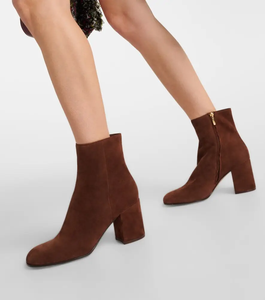 Gianvito Rossi Joelle 70 suede ankle boots | Thumbnail 6