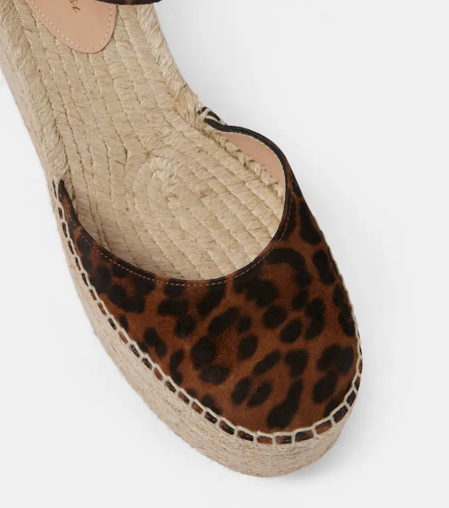 Gianvito Rossi Leopard-print suede espadrille wedges | Thumbnail 3 Gianvito Rossi Leopard-print suede espadrille wedges | Thumbnail 3
