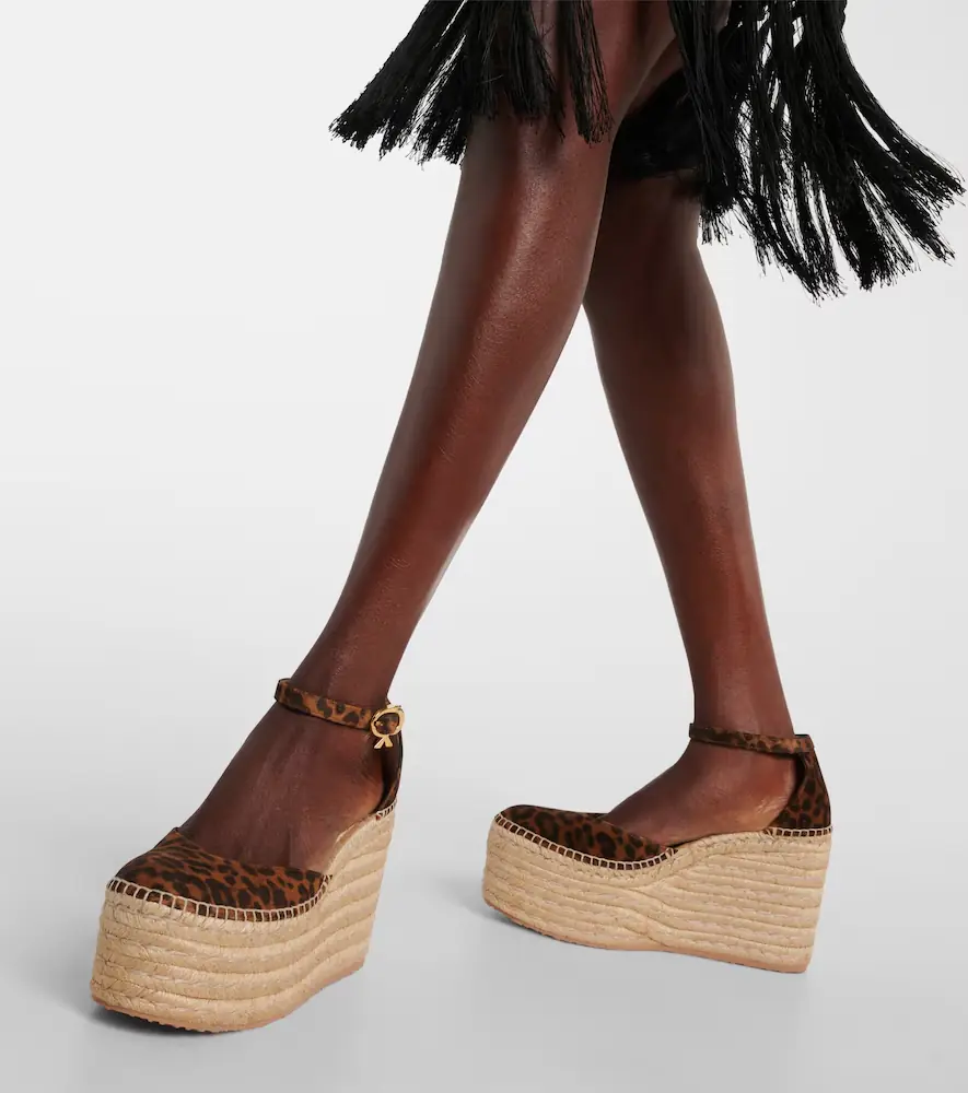Gianvito Rossi Leopard-print suede espadrille wedges | Thumbnail 6 Gianvito Rossi Leopard-print suede espadrille wedges | Thumbnail 6