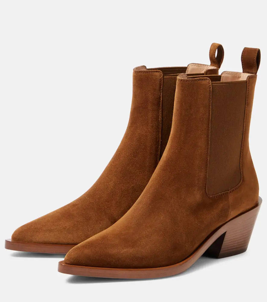 Gianvito Rossi Wylie suede ankle boots | Thumbnail 2 Gianvito Rossi Wylie suede ankle boots | Thumbnail 2