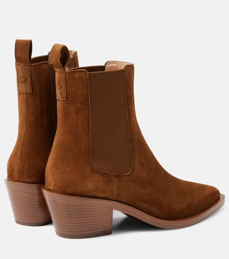 Gianvito Rossi Wylie suede ankle boots | Thumbnail 3 Gianvito Rossi Wylie suede ankle boots | Thumbnail 3