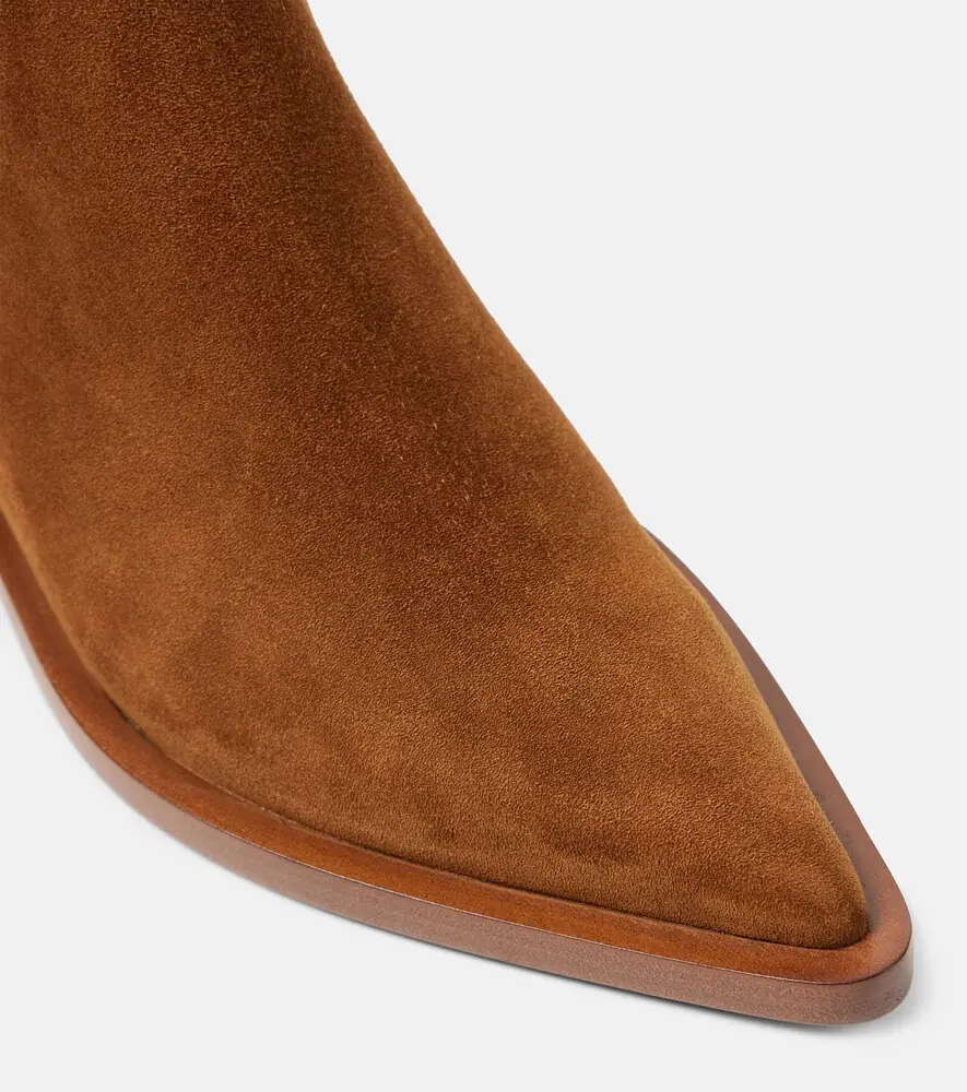 Gianvito Rossi Wylie suede ankle boots | Thumbnail 4 Gianvito Rossi Wylie suede ankle boots | Thumbnail 4