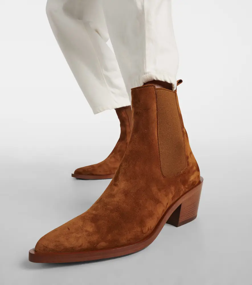 Gianvito Rossi Wylie suede ankle boots | Thumbnail 6 Gianvito Rossi Wylie suede ankle boots | Thumbnail 6