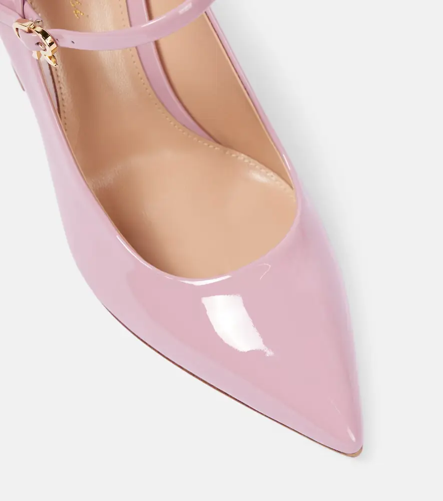 Gianvito Rossi Ribbon Jane patent leather pumps | Thumbnail 4