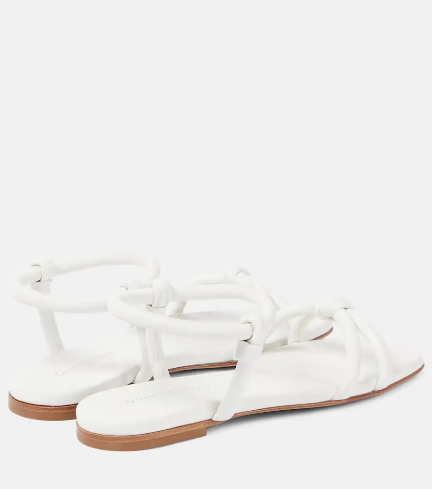 Gianvito Rossi Juno leather sandals | Thumbnail 4