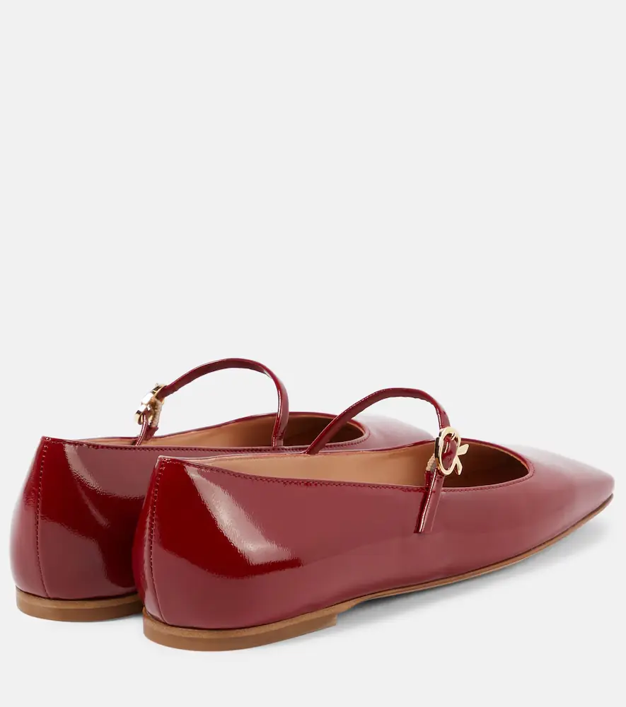 Gianvito Rossi Christina patent leather Mary Jane flats | Thumbnail 4