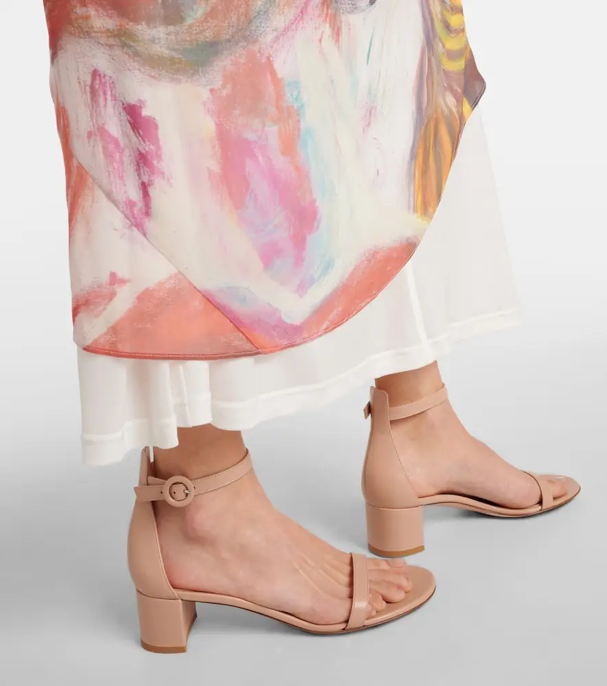 Gianvito Rossi Gaeta 45 leather sandals | Thumbnail 2