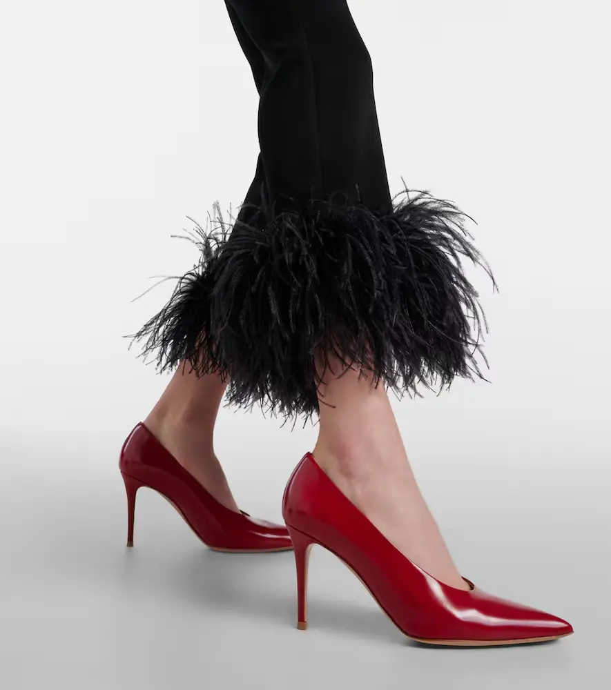 Gianvito Rossi Robbie 85 patent leather pumps | Thumbnail 5