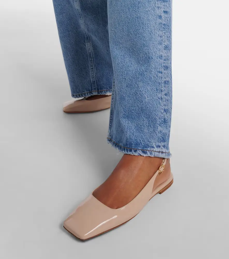 Gianvito Rossi Patent leather ballet flats | Thumbnail 5