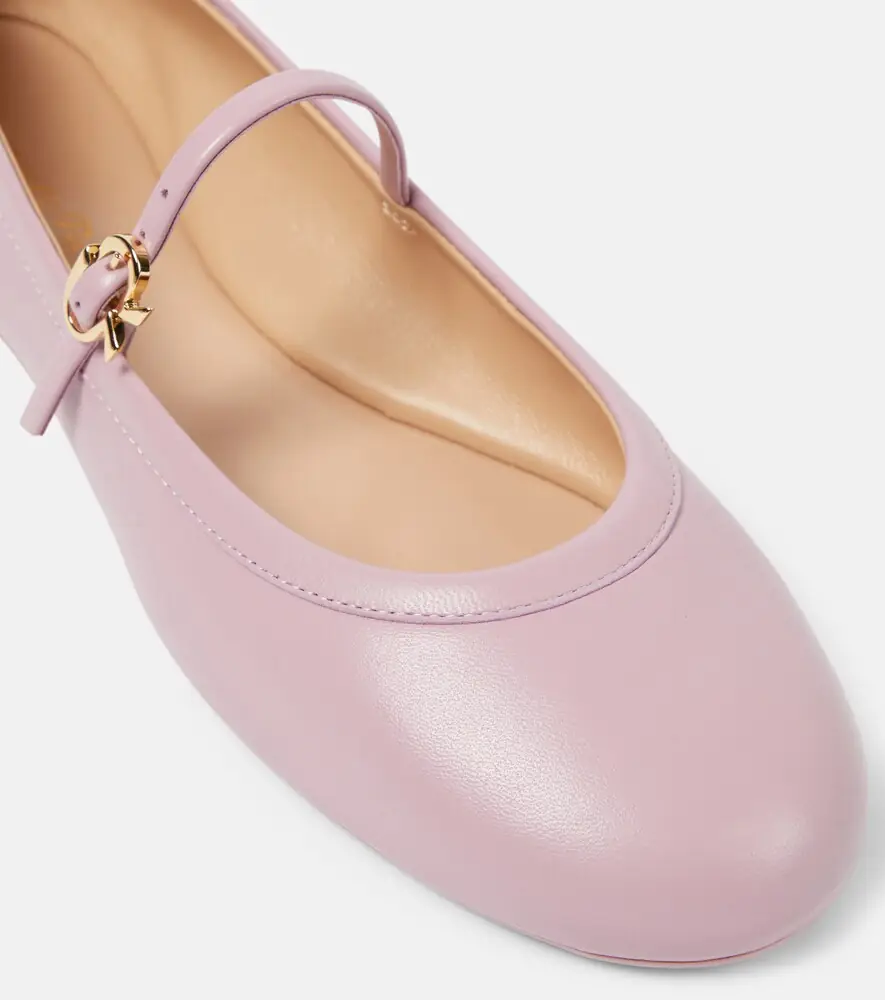 Gianvito Rossi Carla leather Mary Jane flats | Thumbnail 2 Gianvito Rossi Carla leather Mary Jane flats | Thumbnail 2